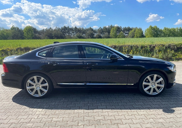 Volvo S90 cena 119999 przebieg: 122000, rok produkcji 2017 z Wieluń małe 407